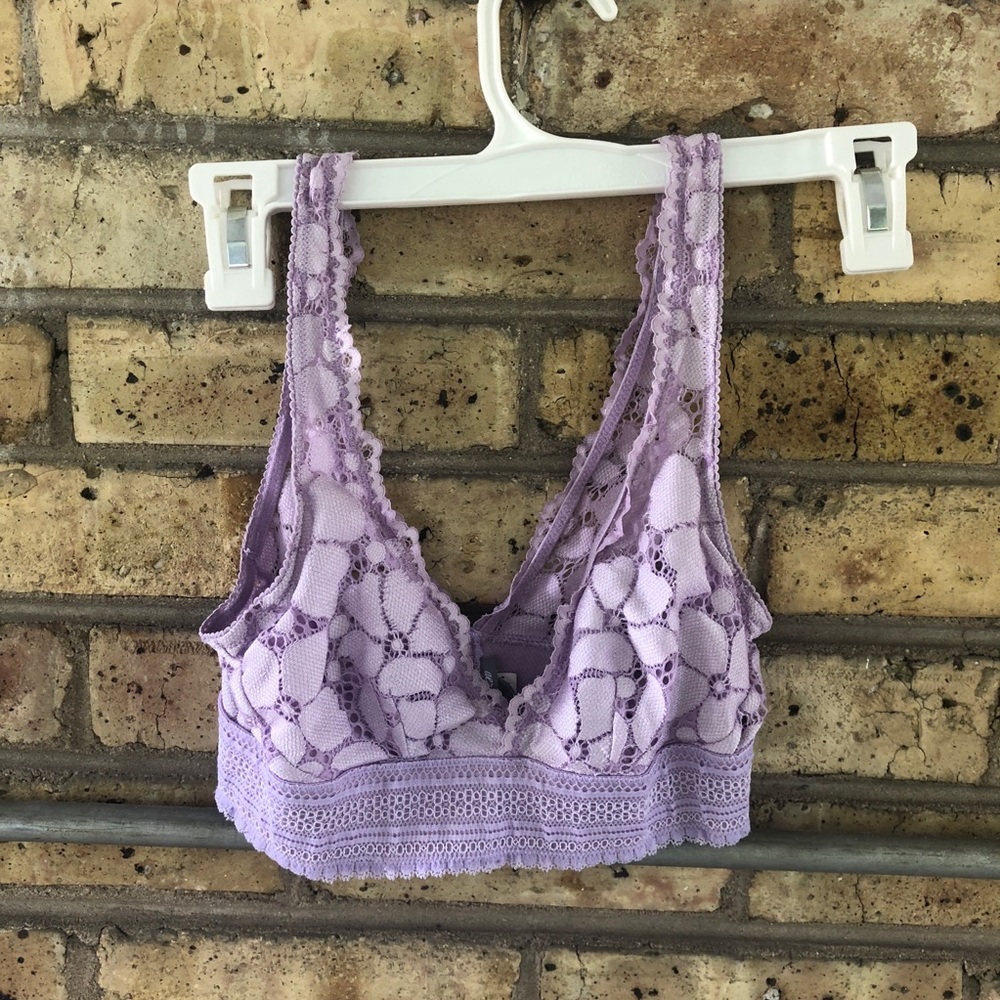 Aerie lavender lace bralette!!
